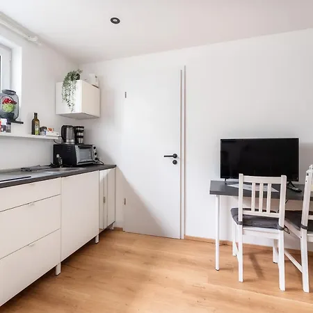 Modernes Basement-studio Mit Kingsize-wasserbett Und Walk-in Dusche Mit Guter Anbindung In Innenstadt